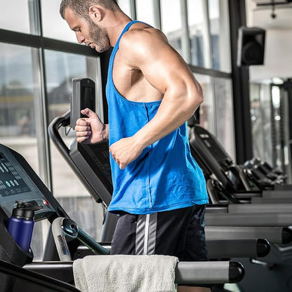 Mimorou 10 Pieces 13.5oz Reusable Aluminum Water Bottles Bulk Multicolor Outdoor Sports Water Bottles for Travel, Gym, Hiking, Cycling, Camping, Fishing, Snap Lid (Blue)