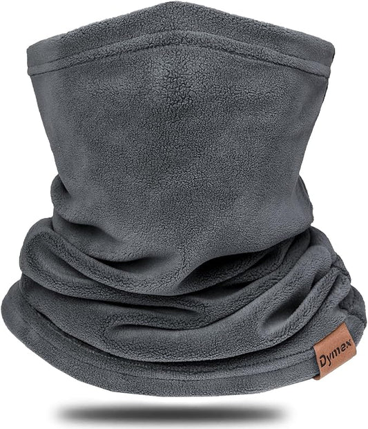 Winter Neck Warmer Gaiter Fleece Neck Cover Cotton Balaclava Windproof Face Cover Mask for Women Men
