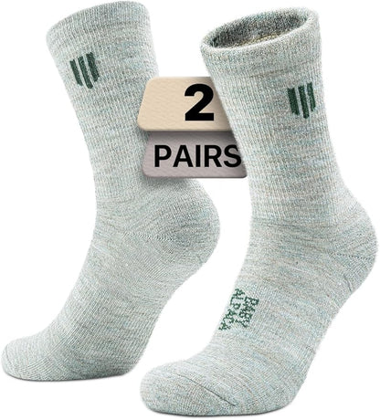 Alpaca Wool Micro Crew Hiking Socks Midweight Moisture Wicking Anti-blister Cushioned