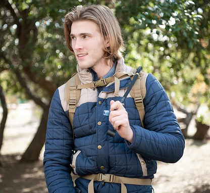 MARCHWAY 2L/2.5L/3L TPU Hydration Bladder, Ultra Durable Water Reservoir Bag with Insulated Tube for Hydration Pack for Cycling, Hiking, Running, Climbing, Biking