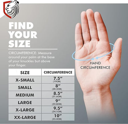 Riparo Winter Gloves for Men, Leather Winter Gloves for Cold Weather, Snow Gloves for Motorcycle Driving Hiking Outdoor