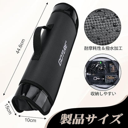 Goture Fishing Rod and Reel Combo - Carbon Fiber Telescopic Fishing Pole - Spinning Reel 9+1 Shielded Bearings Stainless Steel BB - A