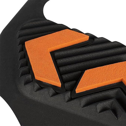 Due North GripPro Spikeless Footwear Traction Aids for Men and Women - for Ice and Snow - Lightweight Full-Foot Rubber Tread