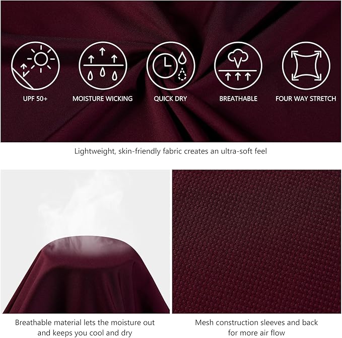 BASSDASH Fishing T Shirts for Men UV Sun Protection UPF 50+ Long Sleeve Tee T-Shirt