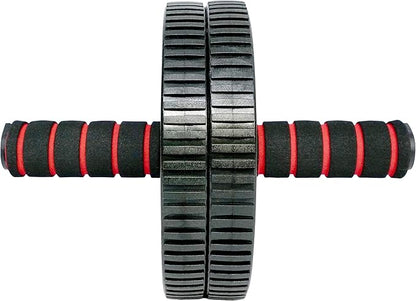 Sunny Health & Fitness Waist Trainer Ab Roller with Elbow Support, Training Wheels, Foldable for Home Gym, Abdominal Exercises, Core Strength, Glute Trainer, Crunch Workouts with Optional Dip Station