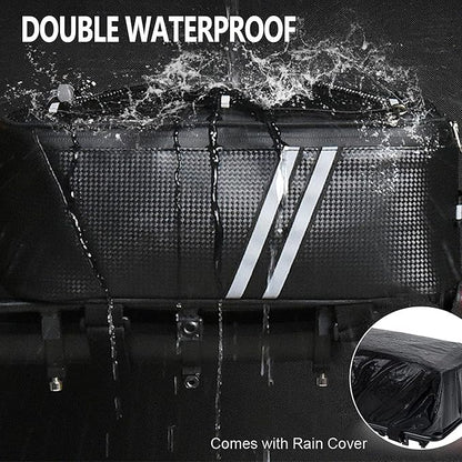 Rear Bike Rack,Bike Cargo Rack w/Fender & Large Size Reflective,Quick Release Mountain Road Bicycle Rear Racks,Universal Bike Luggage Rack,Large Capacity Bike Pannier Rack,YONTUO