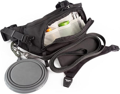 Falcon2L Ultralight Fanny Pack | Crossbody Belt Bag for Men & Women | Compact Waist Pack Sling for Essentials | Expandable External Carry with Falcon Wing Water-Resistant for Outdoor Travel & Everyday