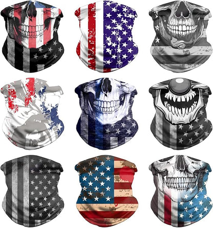 Neck Gaiter Face Cover - Sun Protection Mask Balaclava for Men and Women