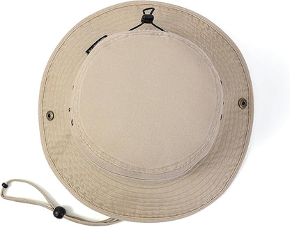 Foraker Bucket Sun Hats with Wide Brim for Men Women, UPF 50+ Boonie Hat Foldable UV Protection Hiking Beach Fishing Safari