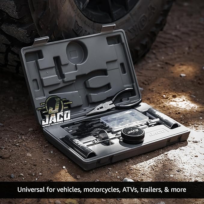 JACO TRX-50 Heavy Duty Tire Repair Kit - Universal Tire Plug Kit
