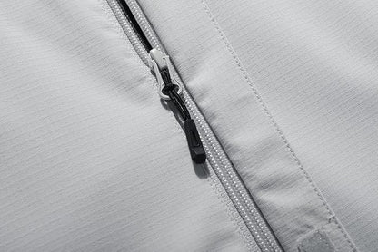 OTU Men's Lightweight Waterproof Hooded Rain Jacket Outdoor Raincoat Shell Jacket for Hiking Travel