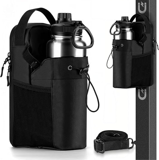 Magnetic Gym Bag,Water Bottle Carrier Holder,Handbag，Multifunctional Adjustable Crossbody Bag,Mobile Phone Personal Belongings Storage, Gym item Storage Bags