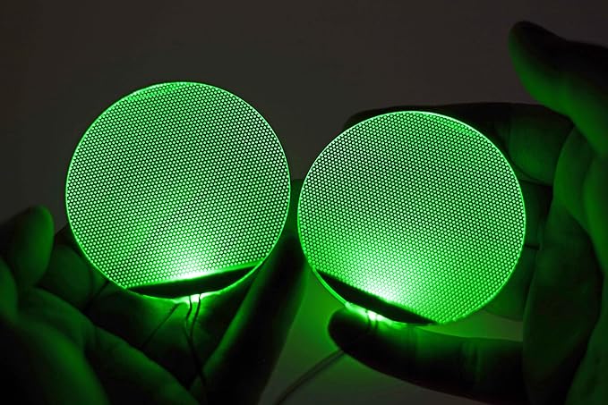 [ Round ] Green Star-Lord Decorations led Light Flexible Helmet Lights Cosplay DIY kit RGB Superhero for Men Gifts