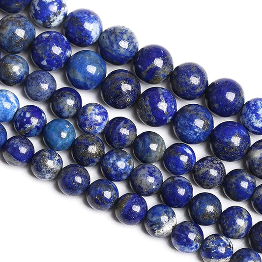 10MM 36PCS Natural Stone Blue Lapis Lazuli A Grade Gemstone Beads for Jewelry Making DIY Bracelet Crystal 1 Strand