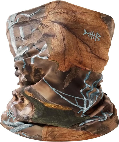 BASSDASH UPF 50+ UV Sun Protection Neck Gaiter Fishing Mask Hunting Kayaking Hiking Cycling Ski Sports
