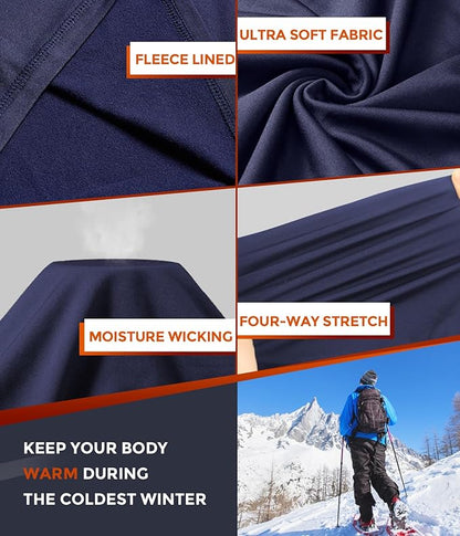 CL convallaria Thermal Underwear Long Johns Set Mens Winter Gift Hunting Gear Sport Base Layer Bottom Top