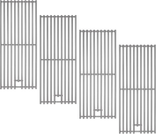 4 Pack High Process Electrolysis Heavy Duty 5/16" Rod BBQ Grill Grates Replacement Parts for Blaze Grill 3, 4, 5 Burner Blaze Grill Models,Fits For RCS Summerset Sizzler Grill Grates,18 x 7-3/8