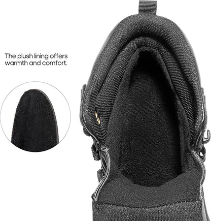 NORTIV 8 Mens Hiking Winter Snow Insulated Waterproof Outdoor Boots