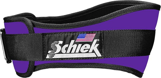 Schiek Sports Model 2004 Nylon 4 3/4" Weight Lifting Belt - Black