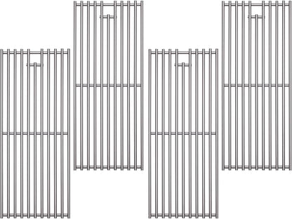 4 Pack Heavy Duty 5/16" Rod BBQ Grill Grates Replacement Parts for Blaze Grill 3, 4, 5 Burner Blaze Grill Models,Fits For RCS Summerset Sizzler（High Process Electrolysis and Shot Blasting）