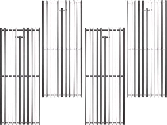 4 Pack Heavy Duty 5/16" Rod BBQ Grill Grates Replacement Parts for Blaze Grill 3, 4, 5 Burner Blaze Grill Models,Fits For RCS Summerset Sizzler（High Process Electrolysis and Shot Blasting）