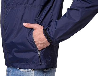 TRAILSIDE SUPPLY CO. Mens Windbreaker Jackets Lightweight Packable Jacket,Windproof and Dustproof
