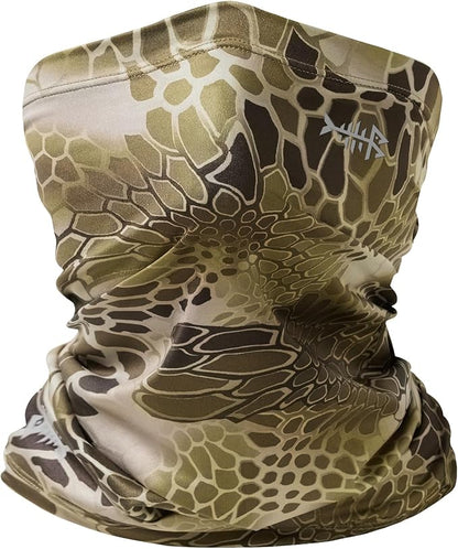 BASSDASH UPF 50+ UV Sun Protection Neck Gaiter Fishing Mask Hunting Kayaking Hiking Cycling Ski Sports