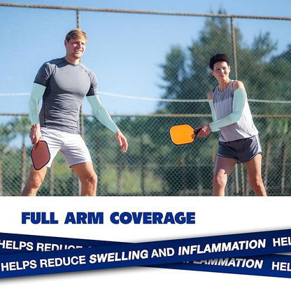 ARMORAY Arm Sleeves for Men or Women - Tattoo Cover Up - Cooling Sports Sleeve for Basketball Golf Football