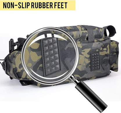 Sougayilang Fishing Tackle Bags - Fishing Tackle Storage Bags for Saltwater or Freshwater Fishing Gear - Padded Shoulder Strap - Tackle Box Bag Fishing Bag(Green)