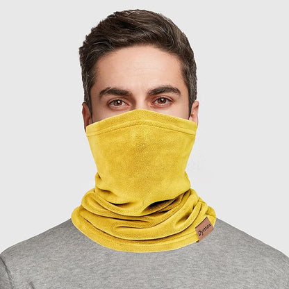 Neck Warmer Winter Neck Gaiter Face Mask Balaclavas for Women Men, Soft Fleece Face Cover Mask for Skiing Motorcycle-2 Pack