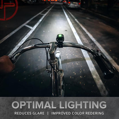 Bike Lights Front & Back – Bicycle Headlight & Taillight Set – Powerful 540 Lumens LED – USB-C Rechargeable – New 2025 Bike Safety Equipment for Night Riding (Optional - Premium Bike Bell)