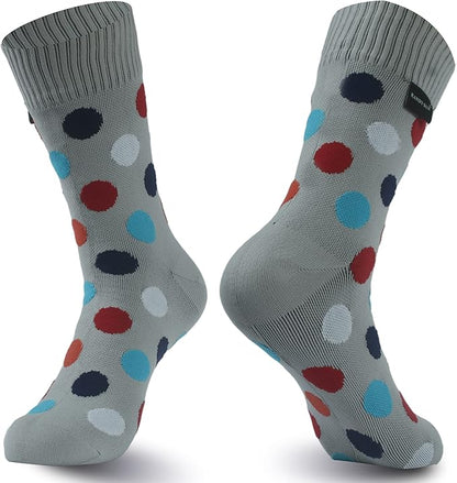RANDY SUN Waterproof Breathable Socks, [SGS Certified] Unisex Novelty Skiing Trekking Hiking Wading Trail Socks