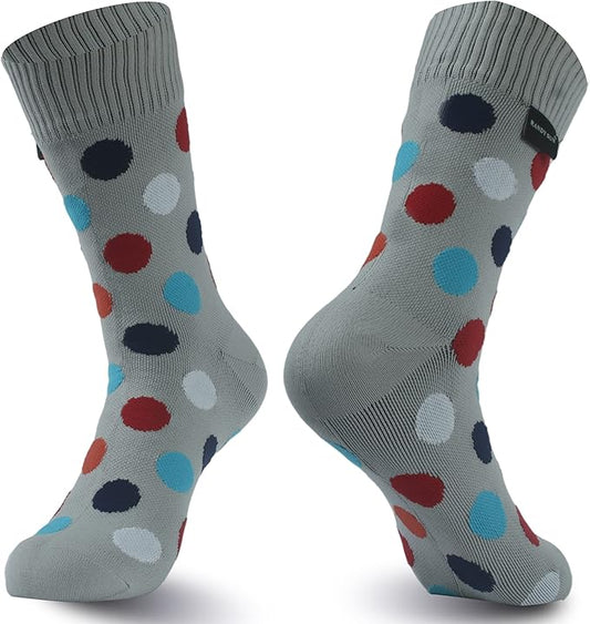 RANDY SUN Waterproof Breathable Socks, [SGS Certified] Unisex Novelty Skiing Trekking Hiking Wading Trail Socks