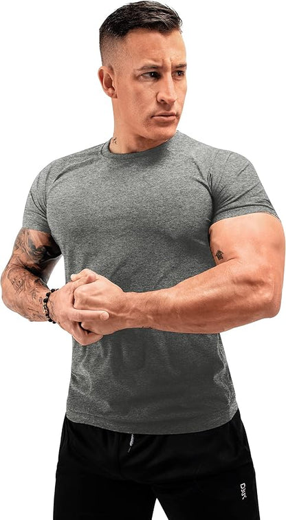 FUXERT Sauna Shirt for Men Sweat Sauna Suit for Gym Exercise Compression Shirt Workout Shapewear