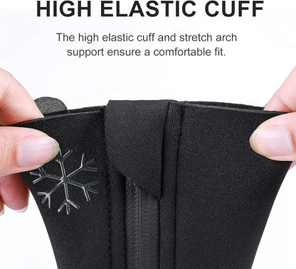 Cycling Shoe Covers Cold Weather for Men Women - Waterproof Shoe Covers Winter Outdoor Sports - Rain Cycling Overshoes, Road/Mountain Bike Booties