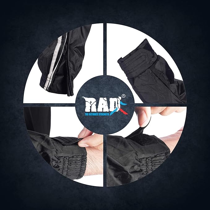 RAD Sauna Suit for men & women weight loss - Workout Sweat Suits with Hood - Fat Burning Suit - Boost Fat Burn