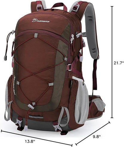 MOUNTAINTOP 25L/40L Hiking Backpack,Lightweight Travel Backpack for Men Women Outdoor Backpacking, Camping