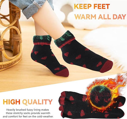 Sunew Warm Thermal Socks 4 Pack, Mens Womens Winter Heated Outdoor Skiing Thermal Socks