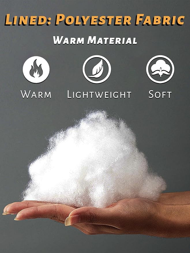 TACVASEN Men's Lightweight Puffer Jacket Winter Quilted Puffy Jackets Warm Water-Resistant Windproof Insulated Coats