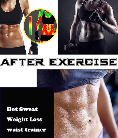 ANGOOL Neopren Waist Trainer for Women,Workout Plus Size Trimmer Belt Sauna Sweat Corset Cincher with Zipper