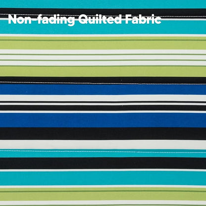 SUNCREAT 2 Person Hammocks for Trees, Lightweight Hammock for Outdoor, Patio, Garden, Backyard, Green Stripes