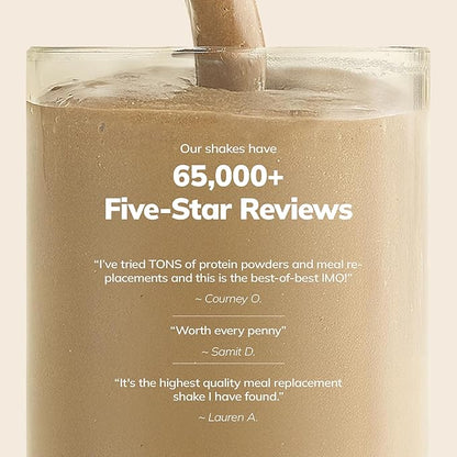 Ka’Chava Whole Body Meal Shake Vanilla – Vegan Protein Powder with 85+ Superfoods & Greens – Plant-Based Meal Replacement with Probiotics & Digestive Enzymes – 5 Sachets Travel Pack (5 Servings)