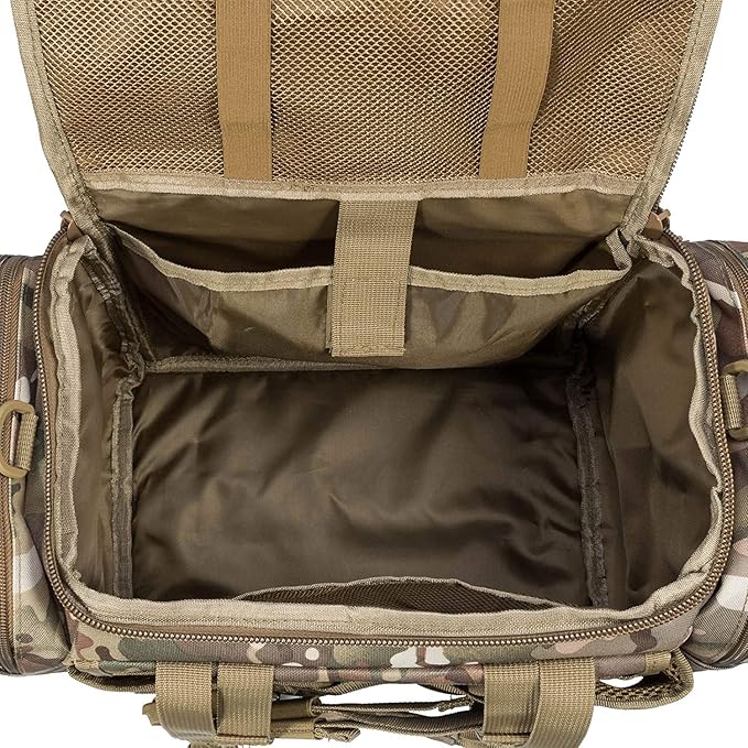 Dr.Fish Fishing Tackle Bag 5 Boxes with 60 Lures Included Loaded Stocked Tackle Box Set Spinner Lures Kit Freshwater Gear Equipment