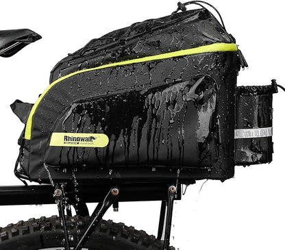 Rhinowalk Bike Bag Bike Trunk Bag Bike Pannier Bag,(for Bicycle Cargo Rack Saddle Bag Shoulder Bag Laptop Pannier Rack Bicycle Bag Professional Cycling Accessories)