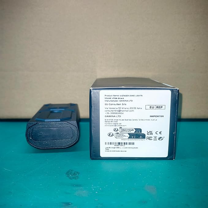 Victagen Super Bright Bike Lights 8000Lm for Night Riding, Super Bright 3 LED Lights for Bike/Bicycle Headlight with High Beam & Low Beam TypeC Rechargeable, Free Taillights