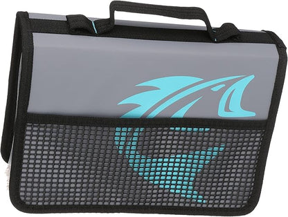 Evolution Fishing Rigger Series Bait Binder - Grey, Water Resistant Tarpaulin Construction, Kayak Fishing Bait Binder, Heavy Duty Bait Bag with Removable Sleeves, Carry Handle