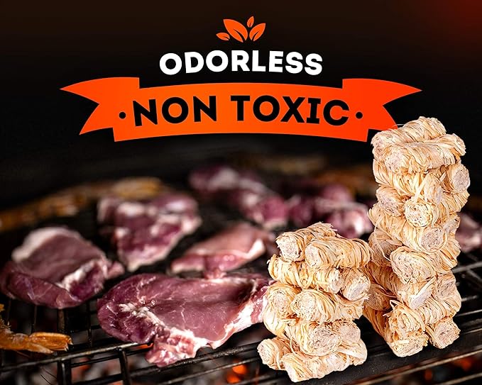 Zorestar Fire Starters XXL 200 pc - Firelighters for Indoor and Outdoor Use, Compatible with Solo Stove, Green Egg and Other Grills and BBQs - Box of 100% Waterproof Firestarters