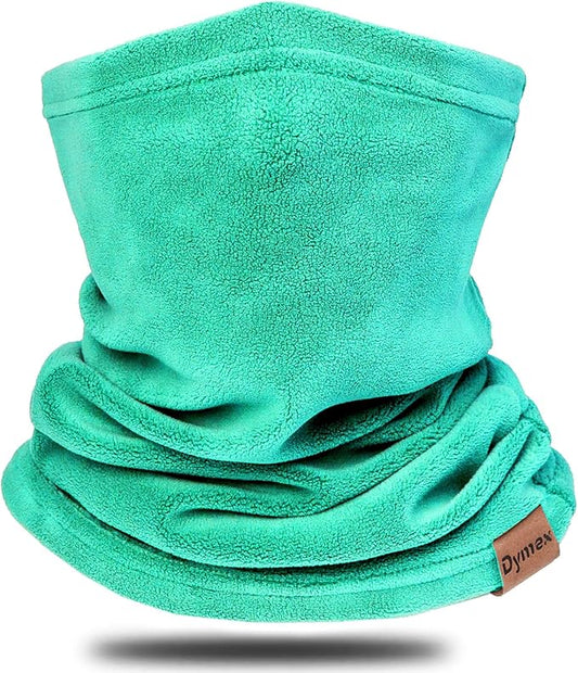 Winter Neck Warmer Gaiter Fleece Neck Cover Cotton Balaclava Windproof Face Cover Mask for Women Men