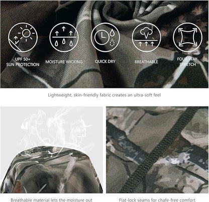 BASSDASH UPF 50+ UV Sun Protection Neck Gaiter Fishing Mask Hunting Kayaking Hiking Cycling Ski Sports