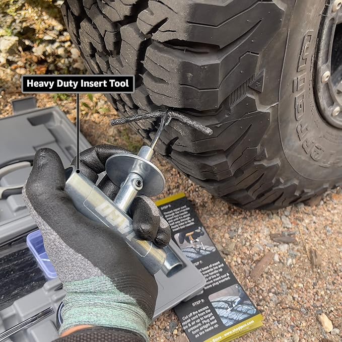 JACO TRX-50 Heavy Duty Tire Repair Kit - Universal Tire Plug Kit